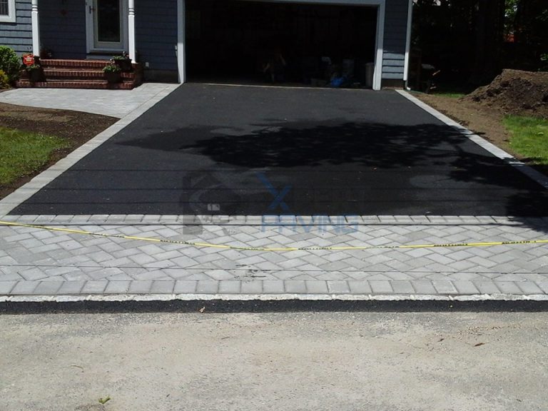 Interlock Paved Aprons On Driveways Expert Paving and Masonry
